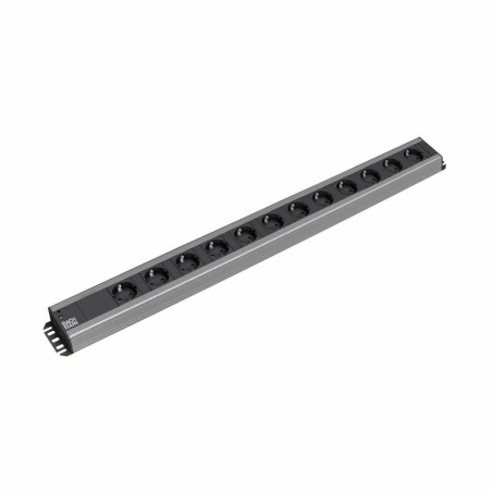 Razdelilec 19" 12x220V ALU Bachmann 2m