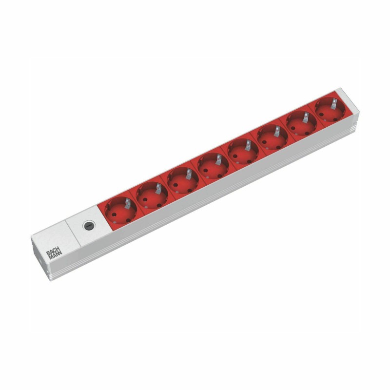 Razdelilec 19 ALU 8x220V, priklop na UPS, Bachmann