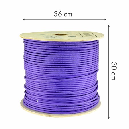 Kabel CAT.6  F/UTP 4x2 AWG23 Eca 305m kolut Digitus 9023013