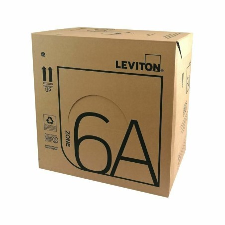 Kabel CAT.6A 10GPlus ZONE U/FTP 4x2AWG26 Cca 305m zelen Leviton 9001053