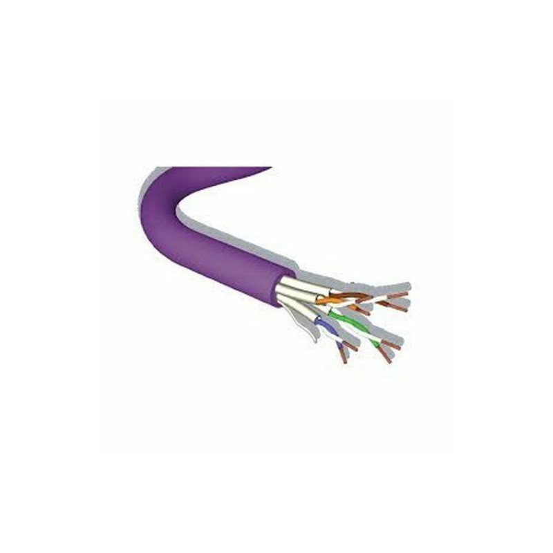 Kabel CAT.6A 10GPlus ZONE U/FTP 4x2AWG26 Eca 305m vijoličen Leviton 9001031
