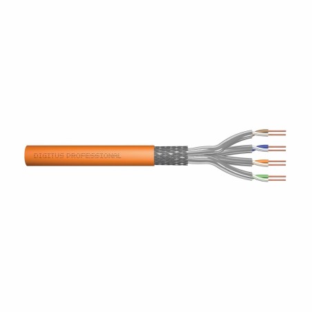 Kabel CAT.7 SFTP 4x2 AWG23 Dca 250m oranžen Digitus 9001077