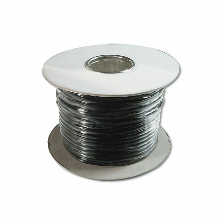 Kabel Flat AWG 26-4 črn 100m kolut Digitus 7805004