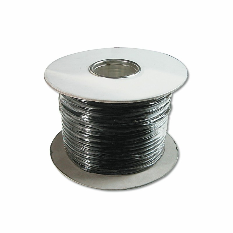 Kabel Flat AWG 26-8 črn 100m kolut Digitus 7805002