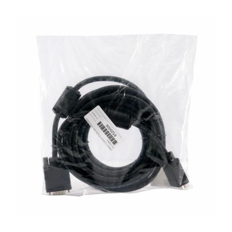 Kabel 1:1 SVGA 15 m-m  5m 14 kontaktov črn Digitus 8520006