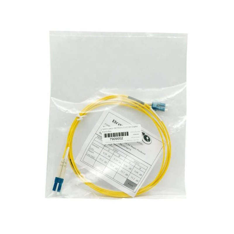 Optični patch SM PK-9 LC-LC 2m Duplex Leviton 7909002