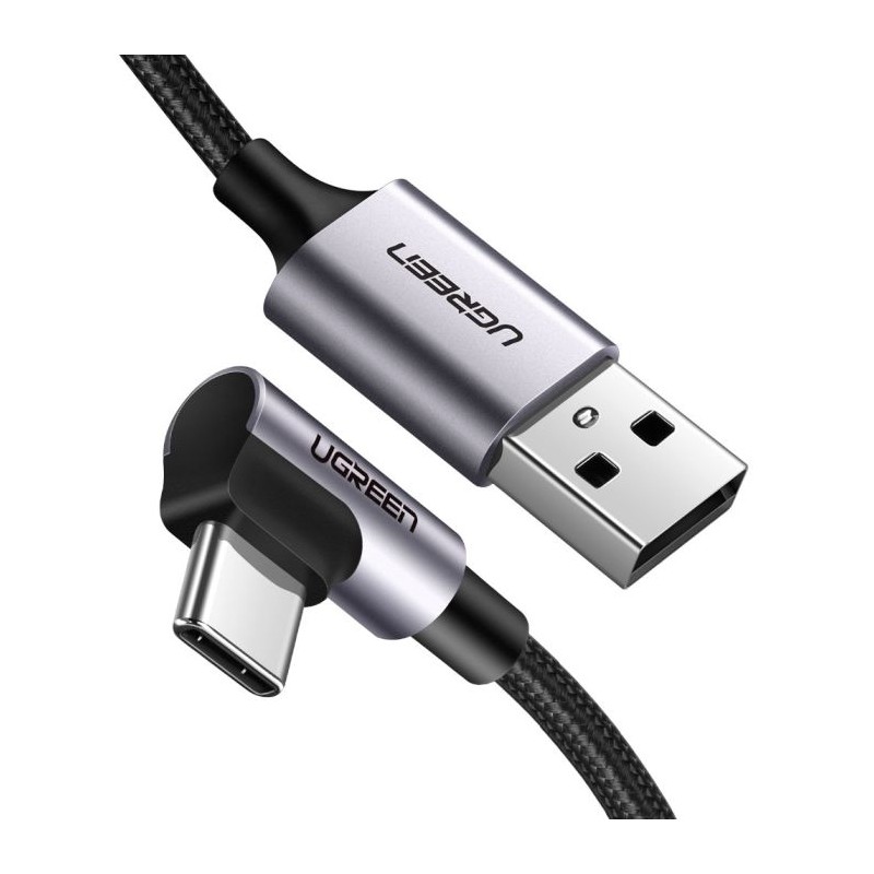 Ugreen USB A 2.0 na USB-C kotni kabel 1m