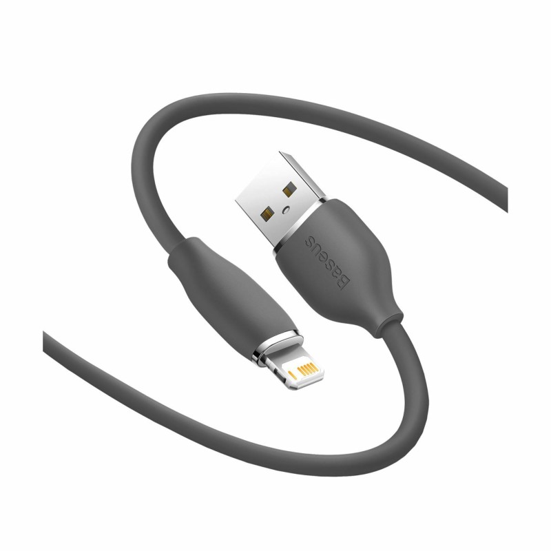 Kabel Apple USB A/Lightning 1.2m 2.4A Silica gel črn Baseus 8519293