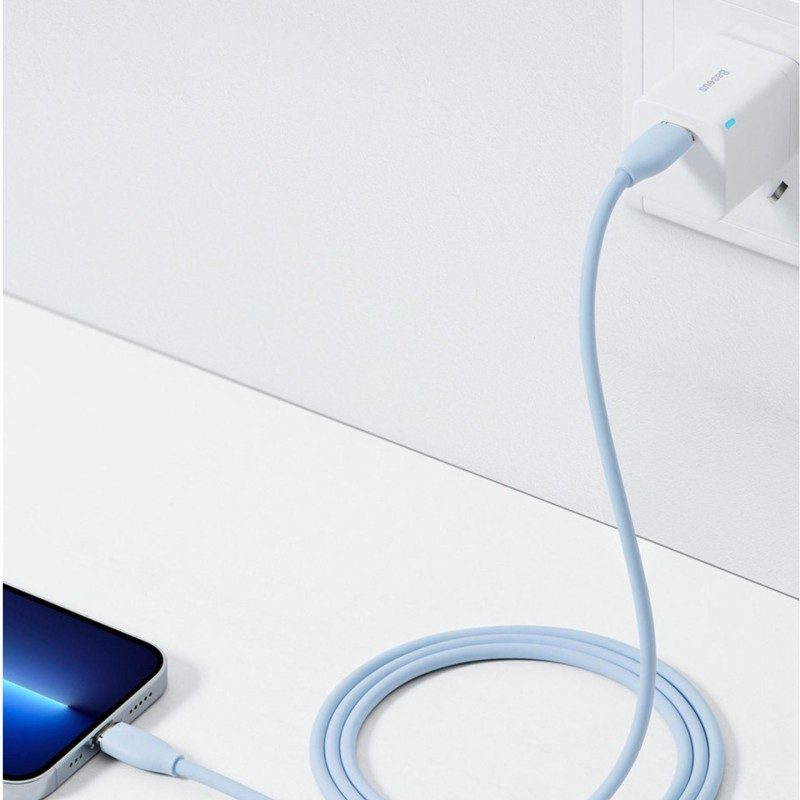 Kabel Apple USB C/Lightning 1.2m 20W PD Silica gel moder Baseus 8519299