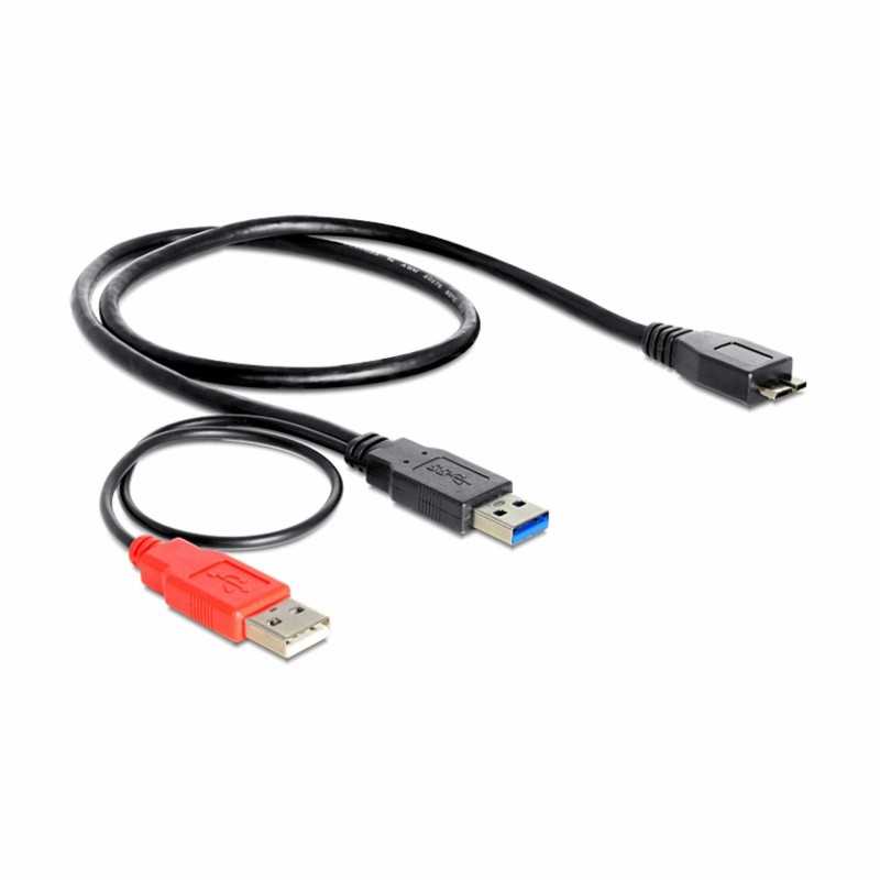 Kabel Y USB 3.0- mikro USB 3.0, 60 cm