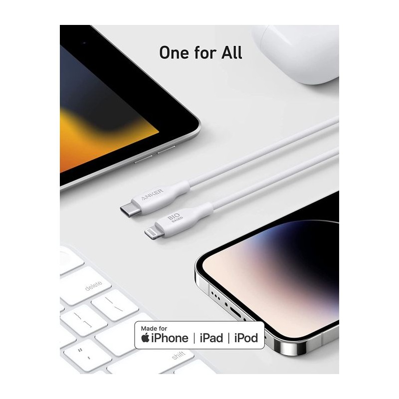 Anker 541 BIO USBC-LTG 0,9m kabel bel