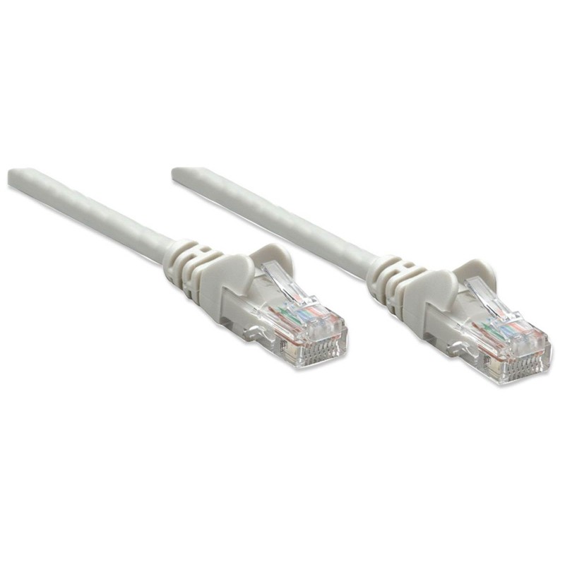 Mrežni kabel Intellinet 0,5 m Cat6A, CU, Siv