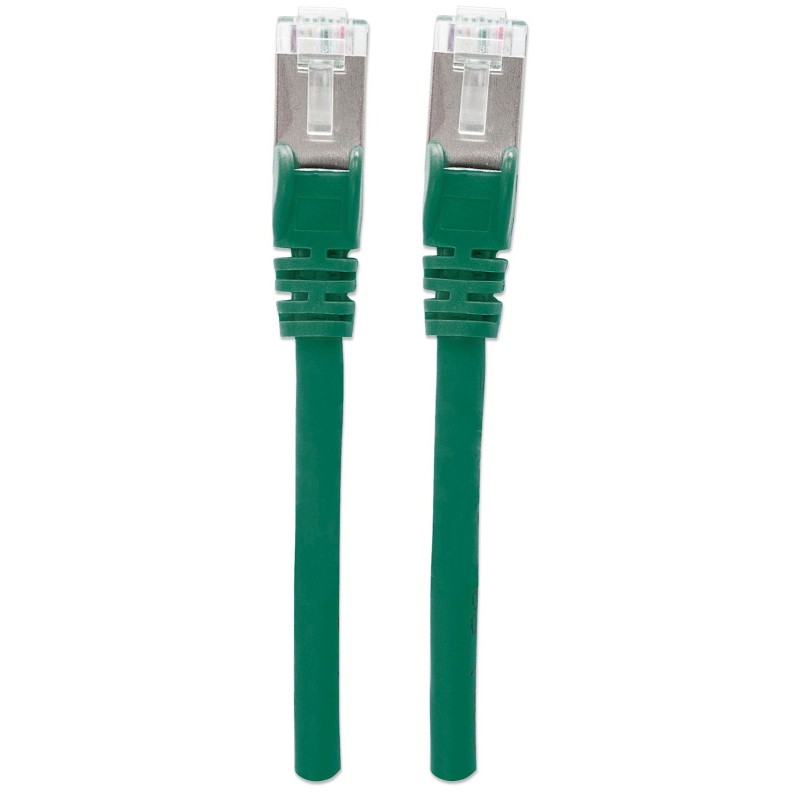 Mrežni kabel Intellinet 0.5 m Cat6A, CU, zelen