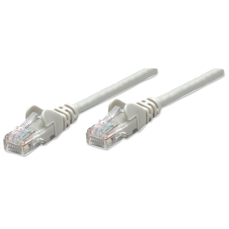 Mrežni kabel Intellinet 1 m CAT6, CCA, Siv