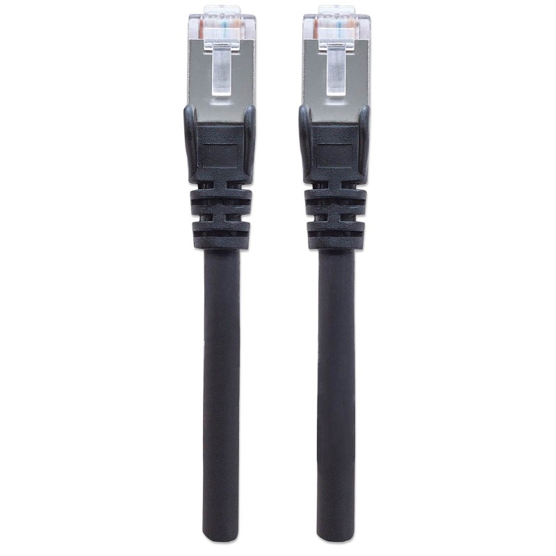 Mrežni kabel Intellinet 1 m Cat6A, CU, ČRN
