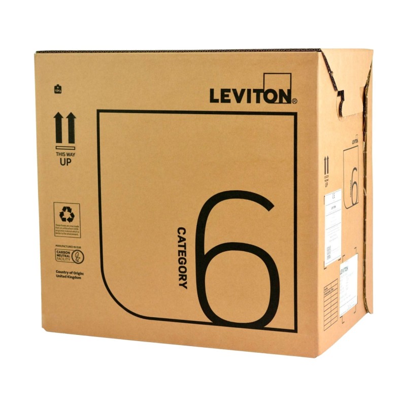 Leviton kabel CAT.6+ UTP B2ca  305m oranžen 9001080