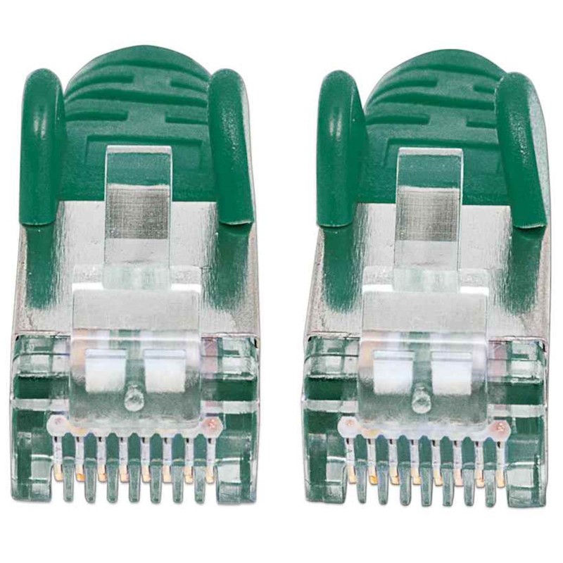 Mrežni kabel Intellinet 2 m Cat6A, CU, zelen