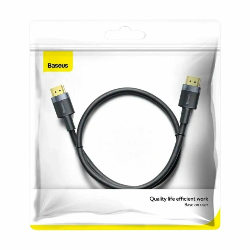 Baseus kabel HDMI 1m Cafule 4K 60Hz črn CADKLF-E01 8530170