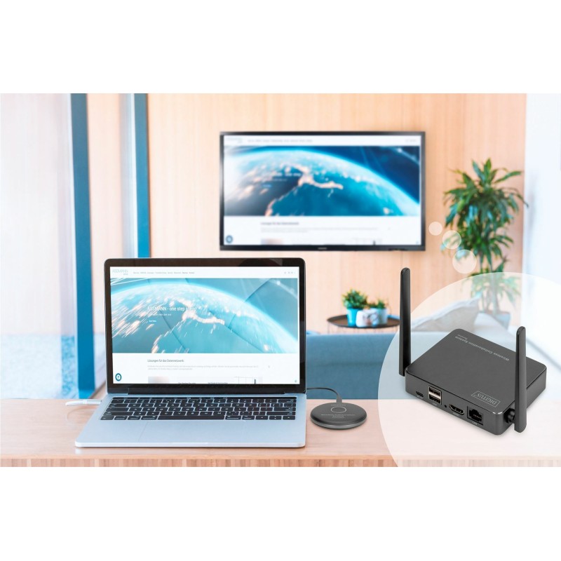 Digitus line extender HDMI brezžični SET Click & Present PRO 8560079