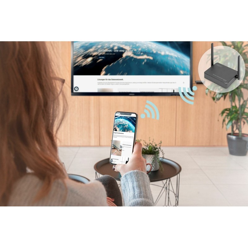 Digitus line extender HDMI brezžični SET Click & Present PRO 8560079