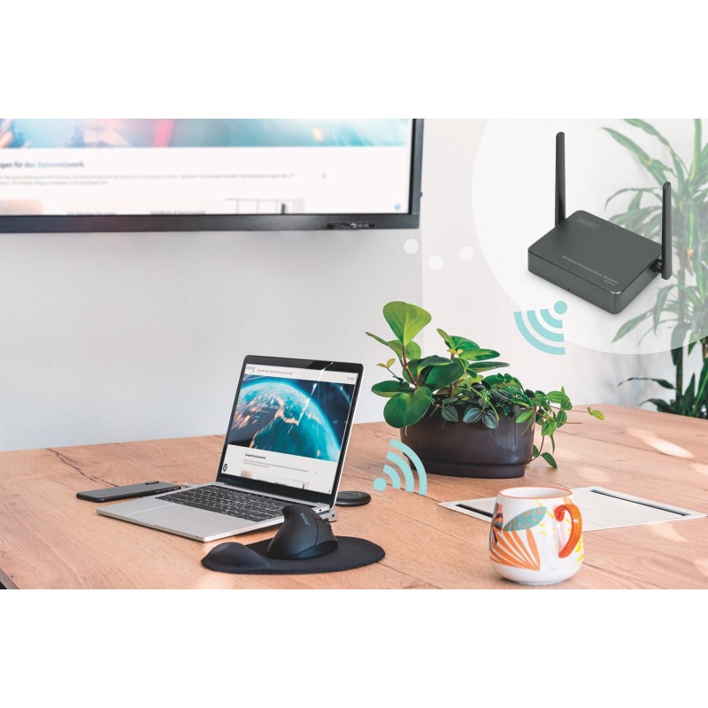 Digitus line extender HDMI brezžični oddajnik Click&Present PRO 8560080