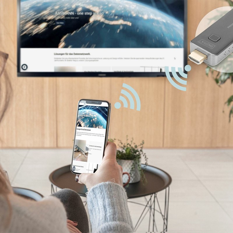 Digitus line extender HDMI brezžični SET Click & Present MINI 8560081