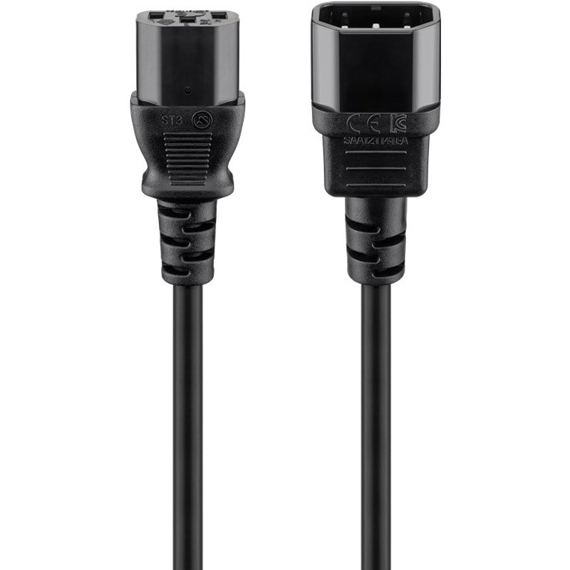 Napajalni kabel Goobay C13/C14 1.5m
