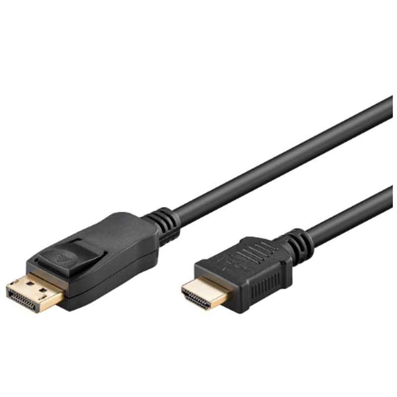 Kabel DisplayPort 1.2 - HDMI 2.0 2m, Goobay