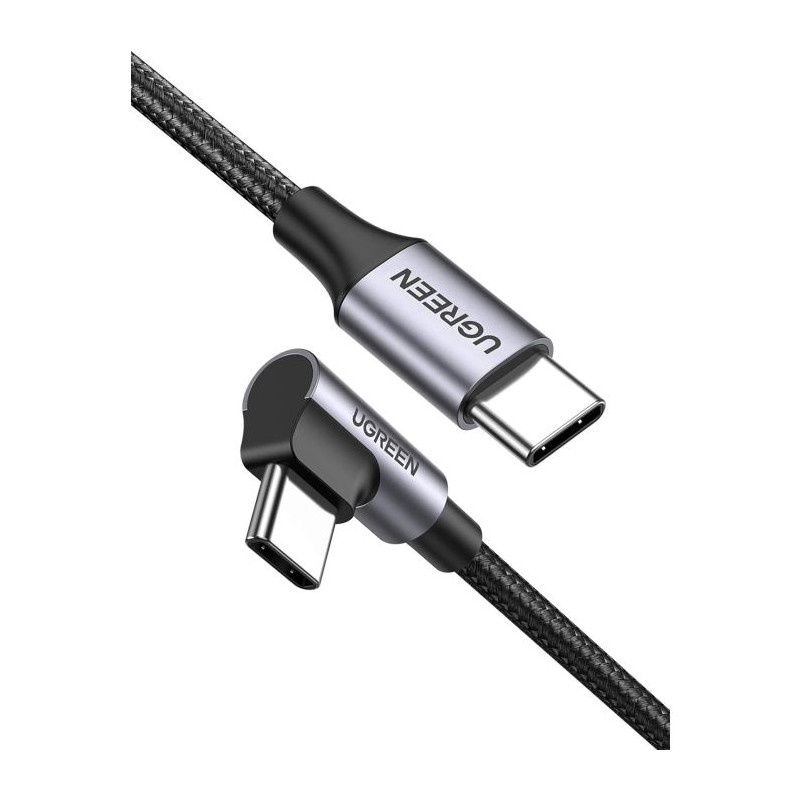 Kabel Ugreen USB-C na kotni USB-C, 60W 2M
