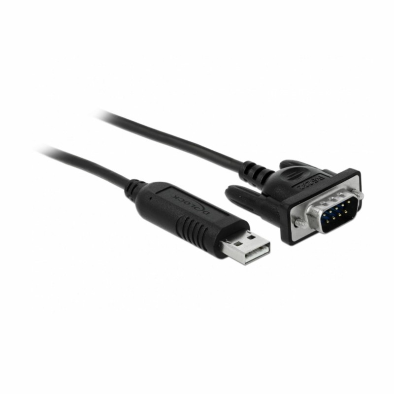 Pretvornik Delock USB-Serial DB09 M FTDI 1.8m 66282