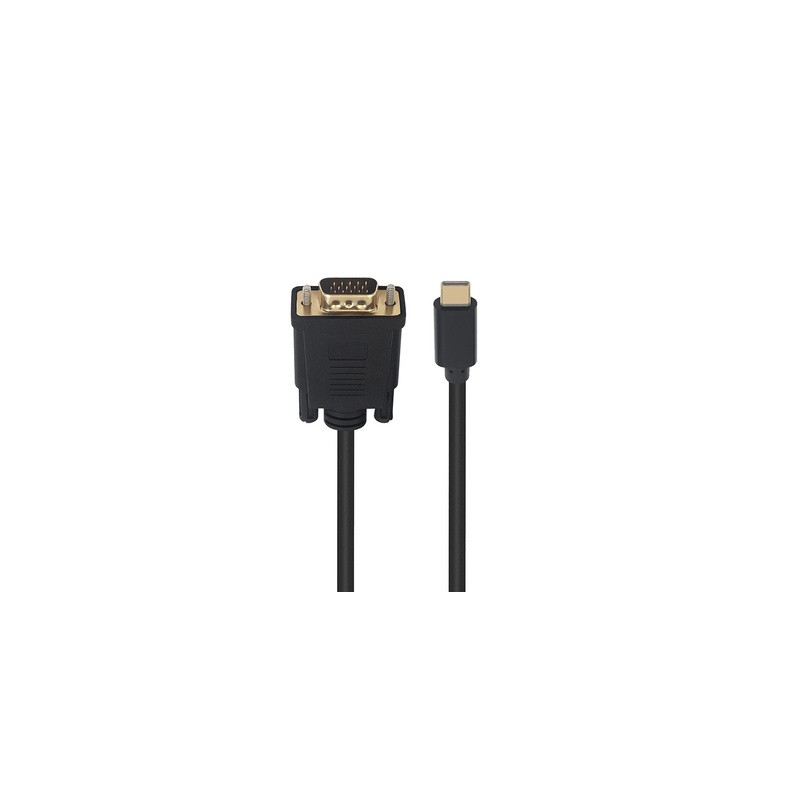 Kabel USB-C v VGA, 1080p 60Hz, 1.8m, Ewent EC1052