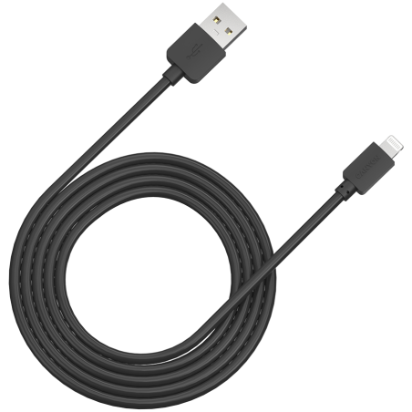 Kabel CANYON CFI-1, Lightning v USB kabel za Apple, 1m, črn
