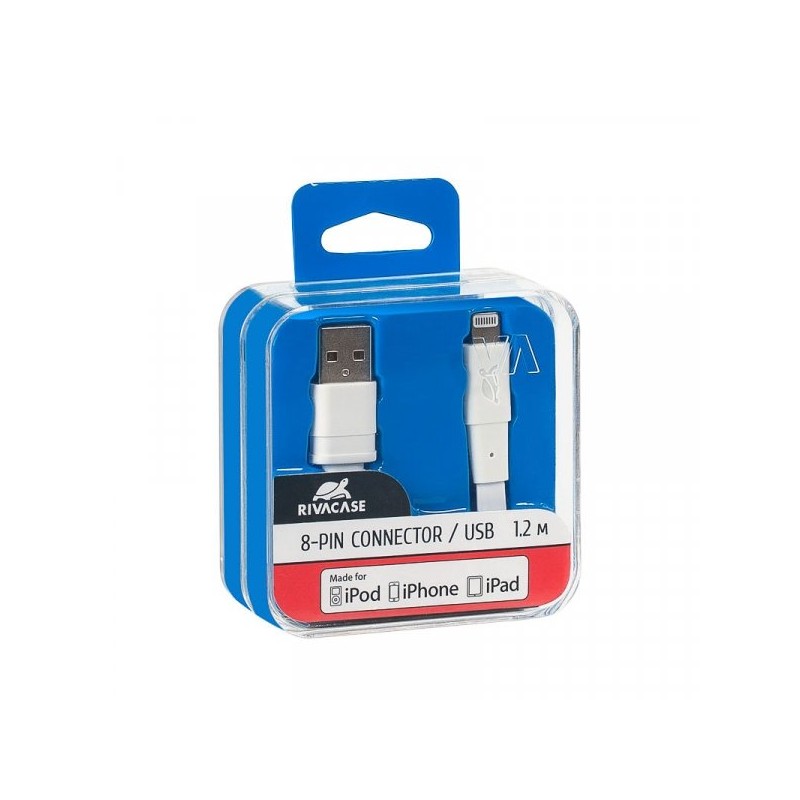 Kabel RivaCase VA6001 WT12, USB v Lightning 1.2m