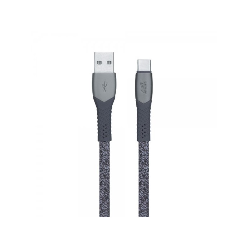 Kabel RivaCase PS6102 GR12, USB-C v USB-A, 1.2m