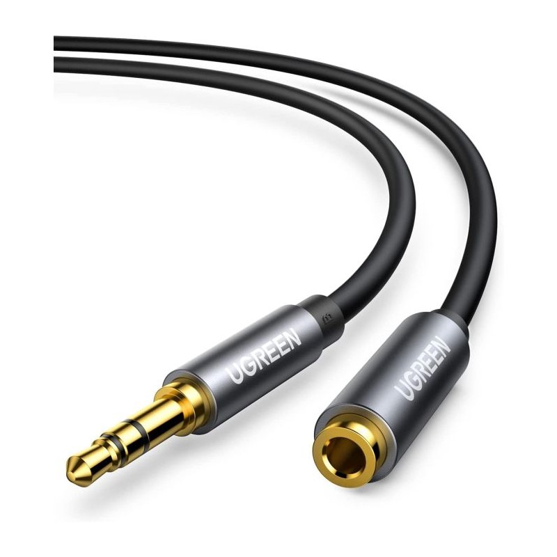 Kabel Ugreen 10593, 3.5mm moški na 3.5mm ženski podaljšek, 1.5m