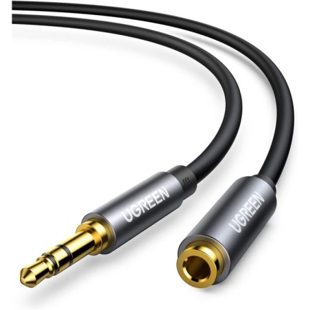 Kabel Ugreen 10593, 3.5mm moški na 3.5mm ženski podaljšek, 1.5m