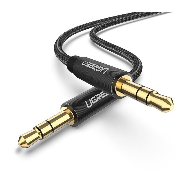 Kabel Ugreen 3.5mm avdio, 2m črn, 50363