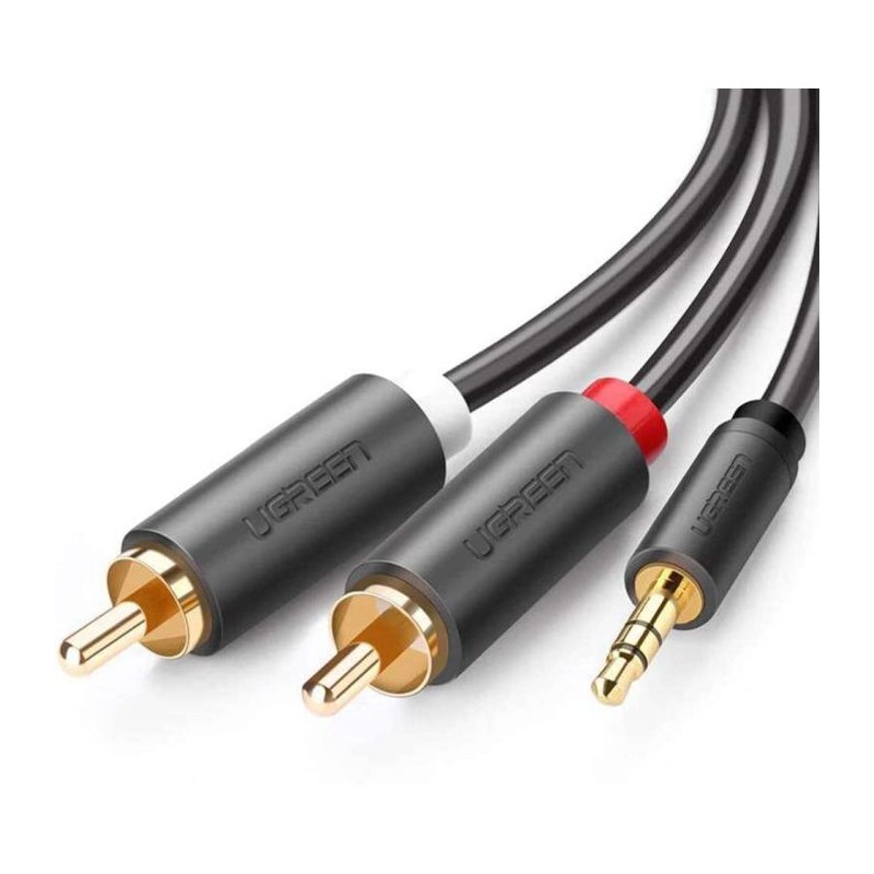 Kabel Ugreen 3.5mm na 2x RCA, 2m, 10510