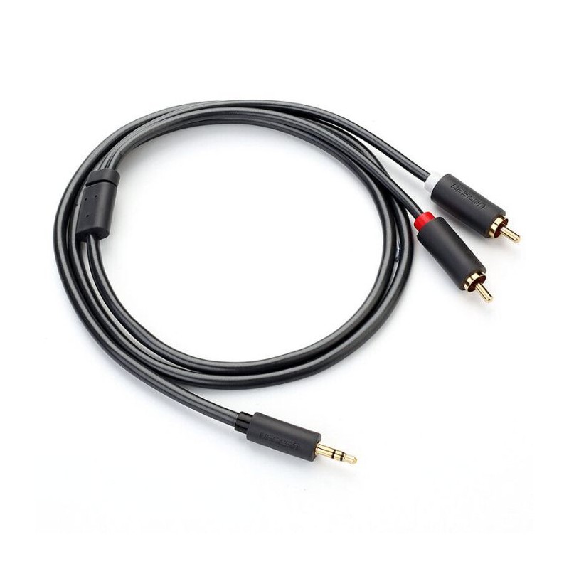 Kabel Ugreen 3.5mm na 2x RCA, 2m, 10510