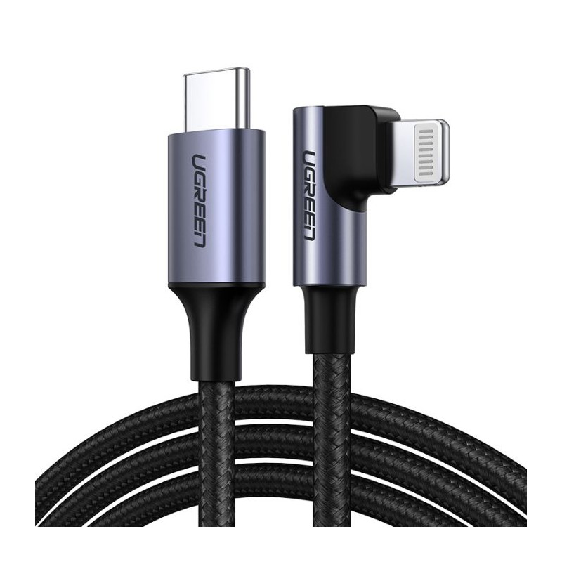 Kabel Ugreen kotni USB-C na Lightning, 1.5m, 60764