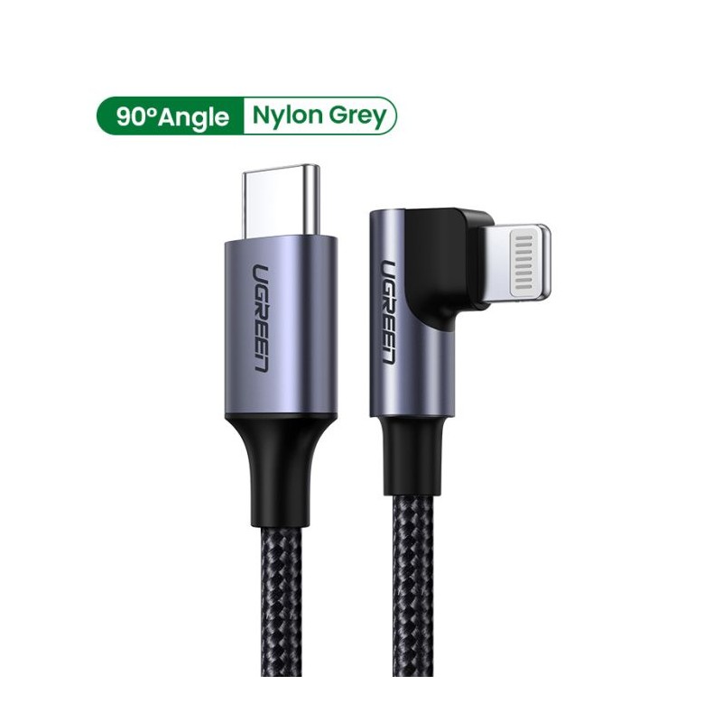 Kabel Ugreen kotni USB-C na Lightning, 1.5m, 60764