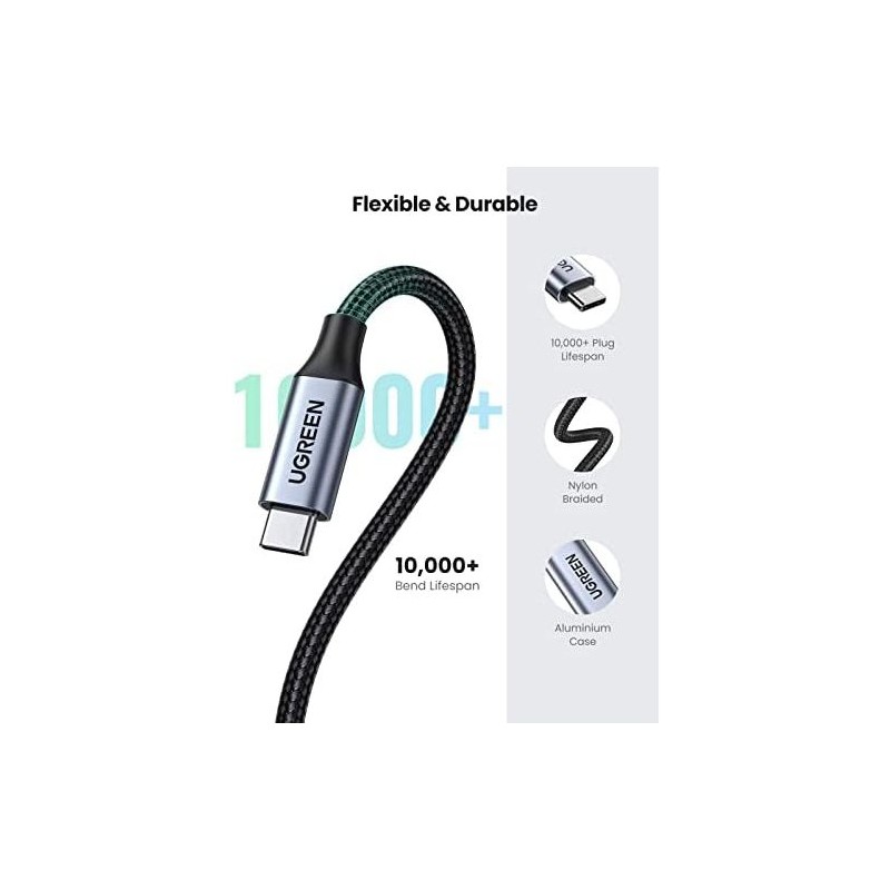Kabel Ugreen USB-C podaljšek 1m, 30205