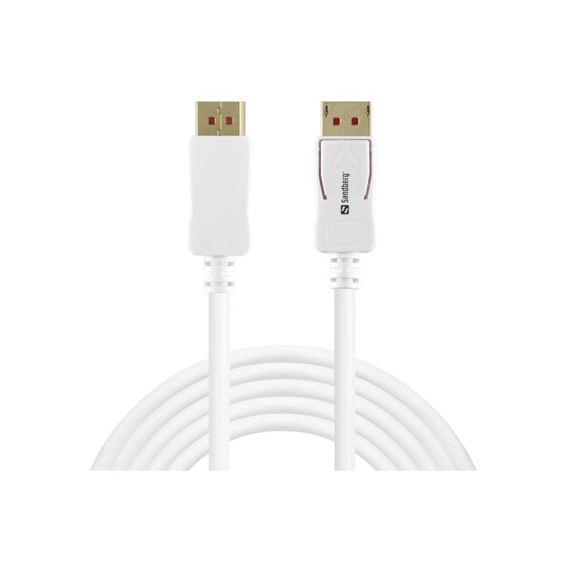 Kabel Sandberg DisplayPort 1.4 8k @ 60Hz 2m kabel, 509-15