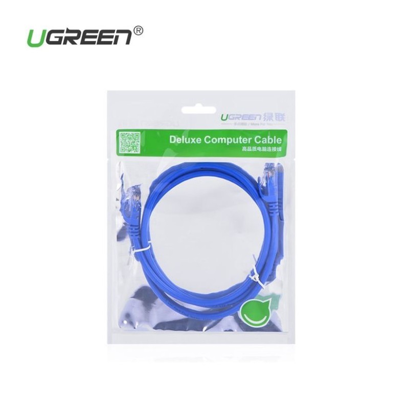 Mrežni kabel UGREEN Cat 6 UTP Lan kabel 10m moder