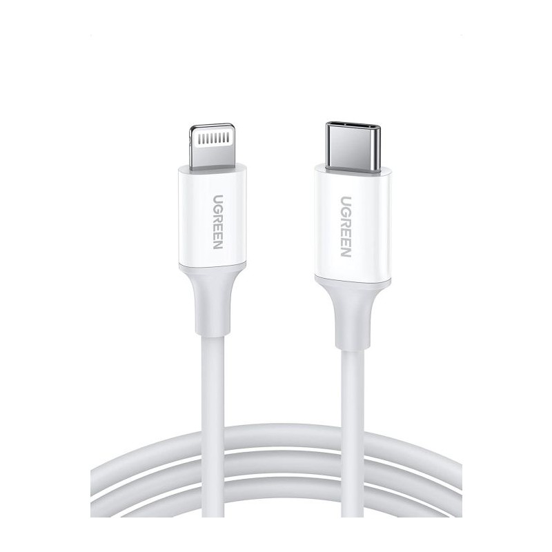 Kabel Ugreen USB-C na Lightning kabel srebrn 2m