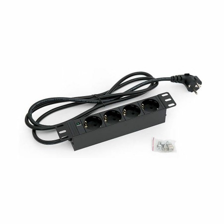 Razdelilec Triton 4x220V ALU, črn