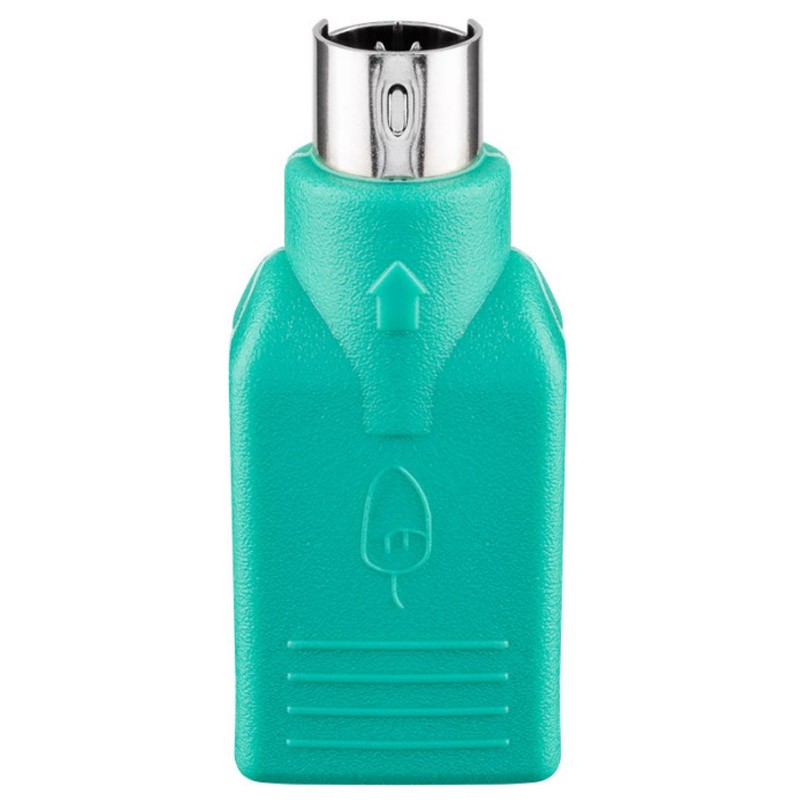 Adapter Goobay USB-A (Ž) na Mini-DIN 6 PS/2 (M), zelen