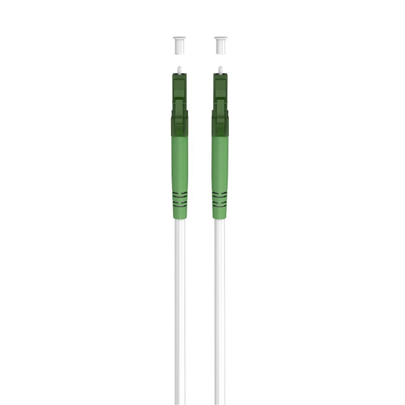 Optični kabel Goobay FTTH OS2 LAN LC-APC, 2m, bel