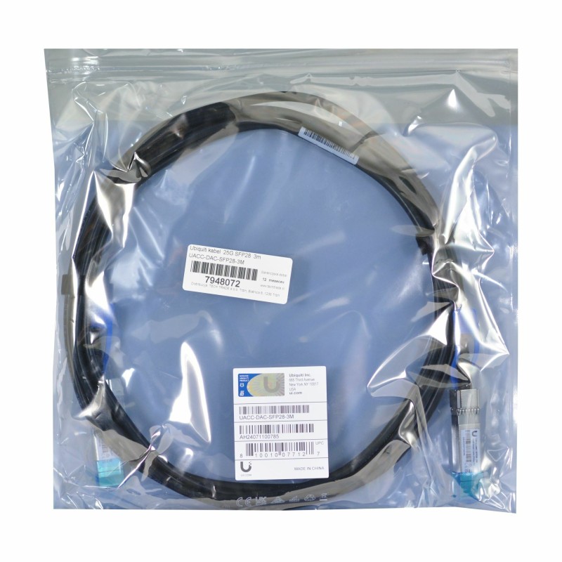 Kabel Ubiquiti  UACC-DAC-SFP28-3M 25 Gbps, 3m