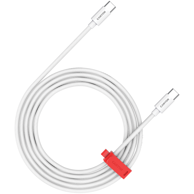 Kabel CANYON CC60AB, USB C-C, 60W, 2m, bel